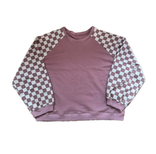 Adult French Terry Raglan Crewneck (L-3X)